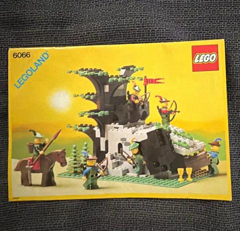 LEGO LEGOLAND 6066 Instruction Manual Booklet Illustrated Vintage