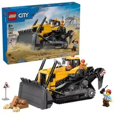 LEGO City Żółty buldożer z ładowarką 60466 LEGO