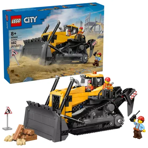 LEGO City Żółty buldożer z ładowarką 60466 LEGO