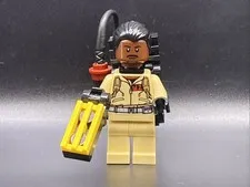 LEGO MINIFIGURE GHOSTBUSTERS WINSTON ZEDDEMORE W/ PROTON PACK GB004 21108