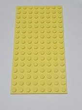 LEGO Plate Bright Light Yellow ● 8 X 16 ● # 92438 ● QTY 1