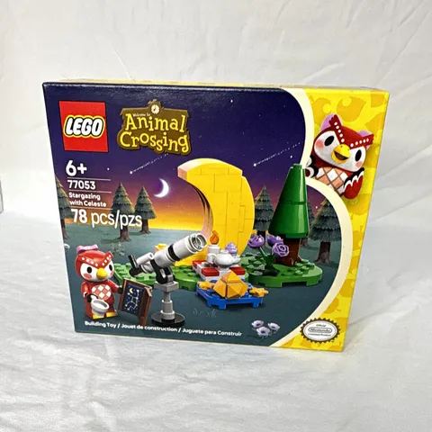 LEGO Animal Crossing 77053 Stargazing with Celeste 78pc Customizable 6+