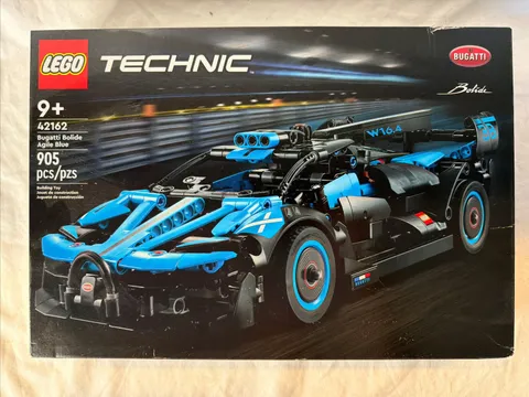 LEGO Technic Bugatti Bolide Agile Blue (42162) New Sealed Box Super Car 2023