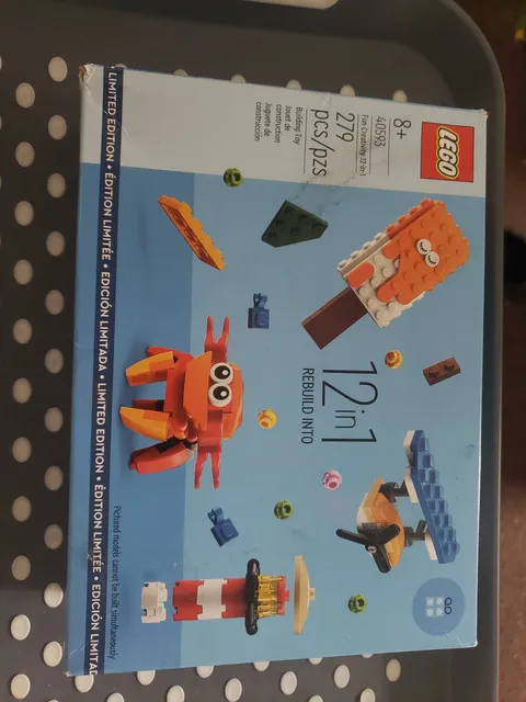 LEGO Fun Creativity 12-in-1 Limited Edition Set 40593, 279 pcs, Age 8+