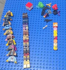 LEGO Minifigures Mixed Minifigure Parts Lot Bodies Heads Accessories