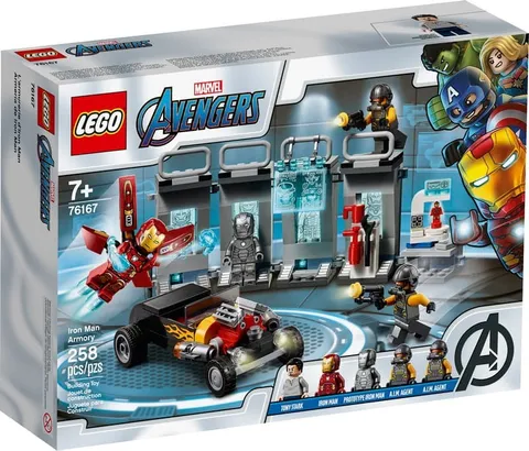 LEGO Marvel: Iron Man Armoury (76167) Excellent Condition