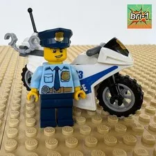 LEGO City, Police: Policeman + Motorcycle, cty0743, 60139, MOBILE COMMAND, 2017