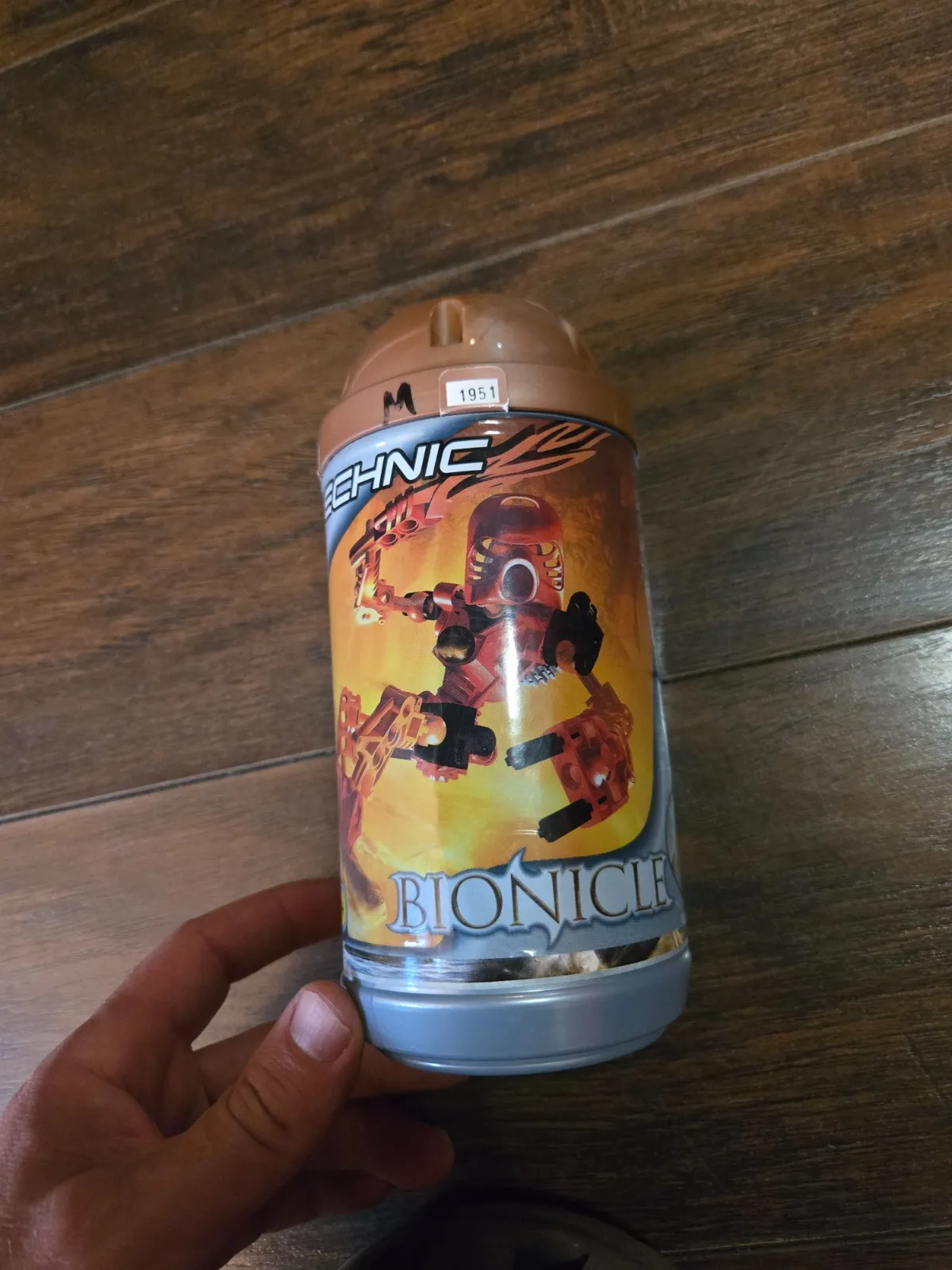 LEGO BIONICLE: Tahu (8534),  USED, Complete Set with Can/Instructions/Poster