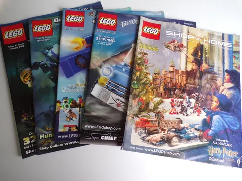 Lego Magazine Lot of 5 (2002) Ex Condition! Vintage