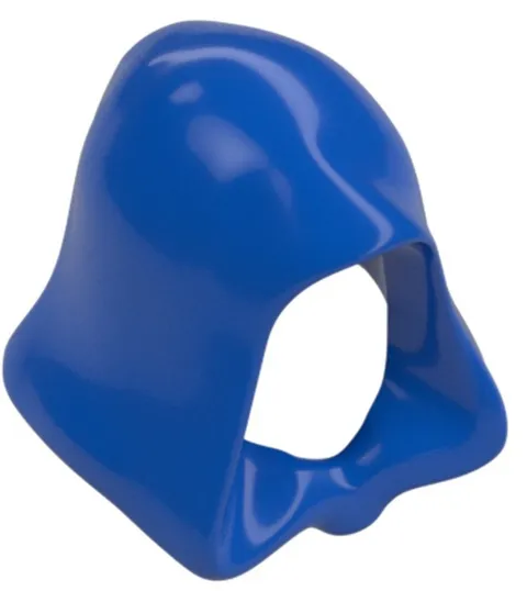 Lego New Part 30381 Castle Horse Knight Archer Minifig Blue Hood for Cloak D58