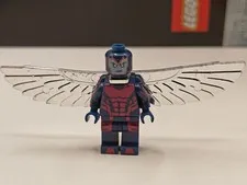 NEW Marvel Superheroes Archangel (Chrome Wings) Custom Lego Minifigure X-Men