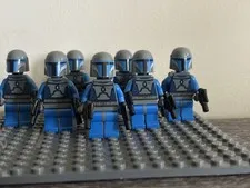 Lego 7914 Star Wars Lot 6x Mandalorian Death Watch Warrior Minifigure sw0296 2L