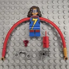 Lego Marvel Super Heroes Minifigure SH0375 Ms. Marvel Kamala Khan