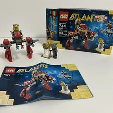 Lego Atlantis Set 7977 Seabed Strider Complete