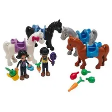 LEGO Friends Horse Show Bundle Horses Riders Ribbons Accessories Equestrian Lot