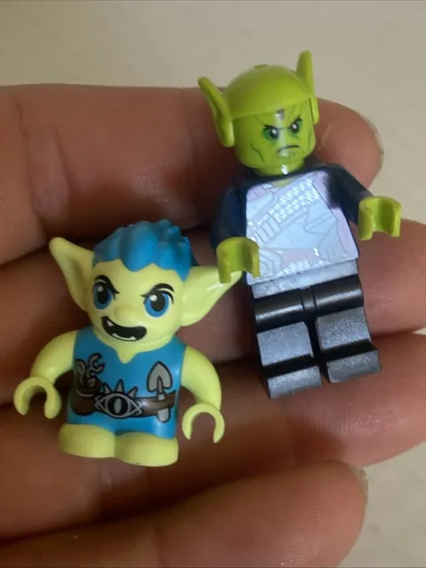 Captain Marvel Talos Skrull Minifig Green Purple Black LEGO Super Heroes sh0553