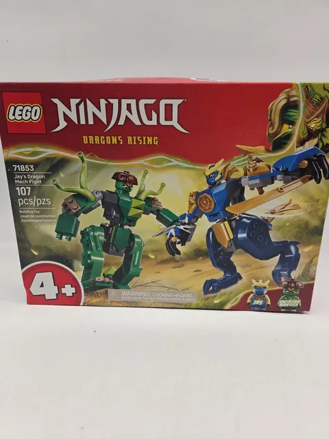 NEW LEGO Ninjago Dragons Rising Jay's Dragon Mech Fight 107 pieces 71853