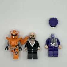 3 Incomplete Lego Minifigures