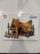 LEGO 43242 Snow White and the Seven Dwarfs Cottage Instruction Manual Only