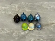 Dyed Lego Head Gear Parts Lot