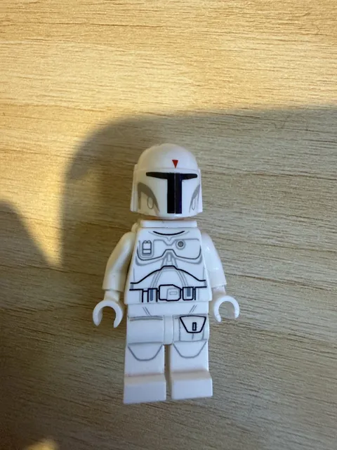 LEGO STAR WARS WHITE BOBA FETT MINIFIGURE SW0631 Rare Limited Edition
