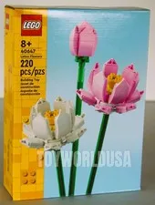 Lego #40647 Lotus Flowers Building Toy Set