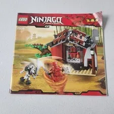 LEGO NINJAGO 2508 Battle at the Blacksmith Shop Instruction Manual Only