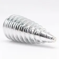 LEGO Drill Cone Spiral Drill Rock Raiders Silver Chrome 4940 4970 71612cx1