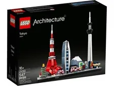 LEGO ARCHITECTURE:  RETIRED Tokyo (21051) - Brand New &  Factory Sealed