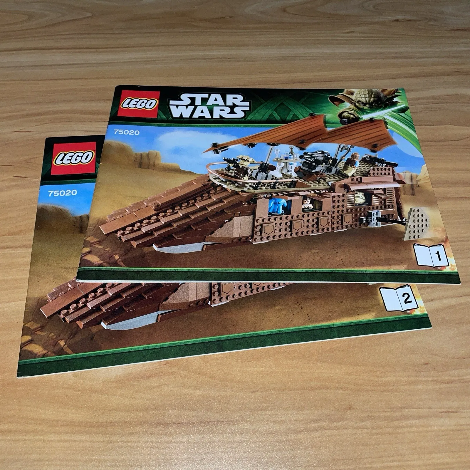 New Lego Star Wars Jabba’s Sail Barge Set 75020 Instructions ONLY