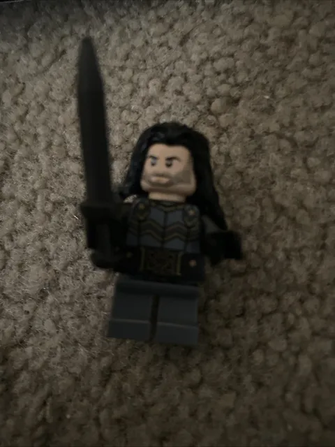 LEGO Kili The Dwarf Minifigure from THE HOBBIT With Sword (LOTR 79018)