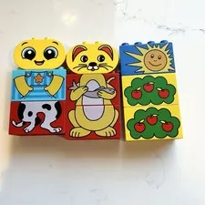 Lego DUPLO Pieces Lot Of 9- Some Are Vintage