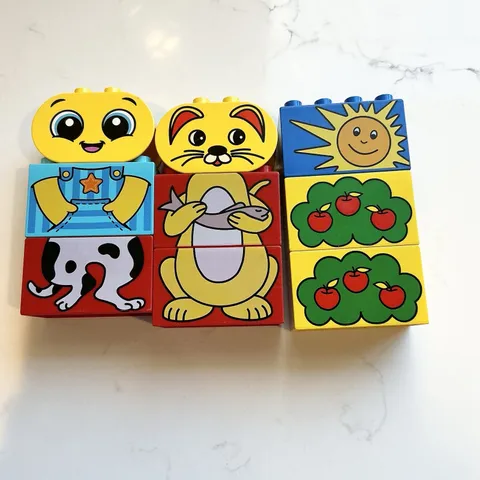 Lego DUPLO Pieces Lot Of 9- Some Are Vintage