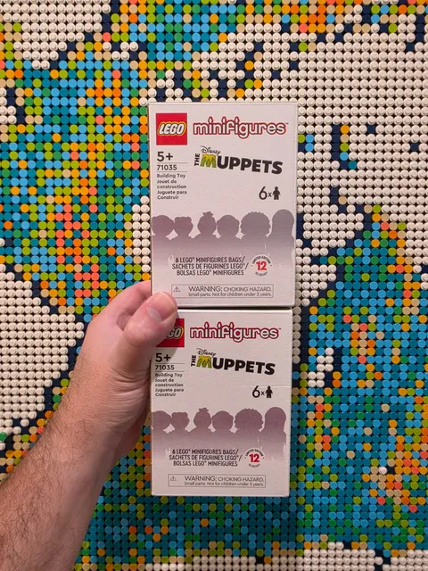  Lego 71035 Minifigures - The Muppets 6 Pack (LOT of 2) New SEALED