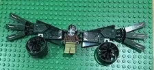 LEGO Vulture Minifigure in brown bomber jacket with wings from 76195