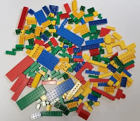 Legos One Pound Bulk Lot of Assorted Colors Building Bricks 200-225 Pieces