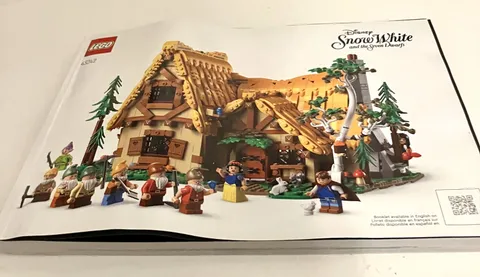 LEGO 43242 Disney Snow White Seven Dwarfs Cottage INSTRUCTION MANUAL ONLY