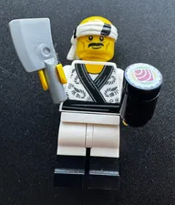LEGO Ninjago Movie Sushi Chef Minifigure Retired Collectible