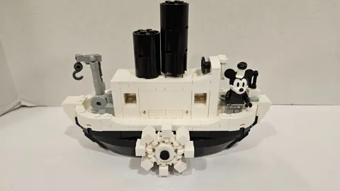 LEGO Disney 40659 Mini Steamboat Willie with Mickey Mouse minifigure - Retired