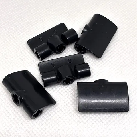 LEGO Parts - Black Technic, Panel Curved 2 x 3 x 1 - No 71682 - QTY 5