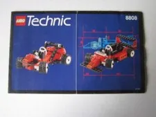 Lego Technic Building Instructions Instruction 8808 Race Car
