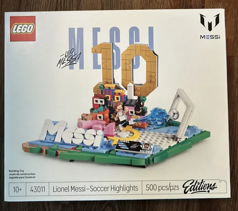 Messi Lego FIFA NEW IN BOX Lionel Leo Soccer Highlights 500 Pieces Editions