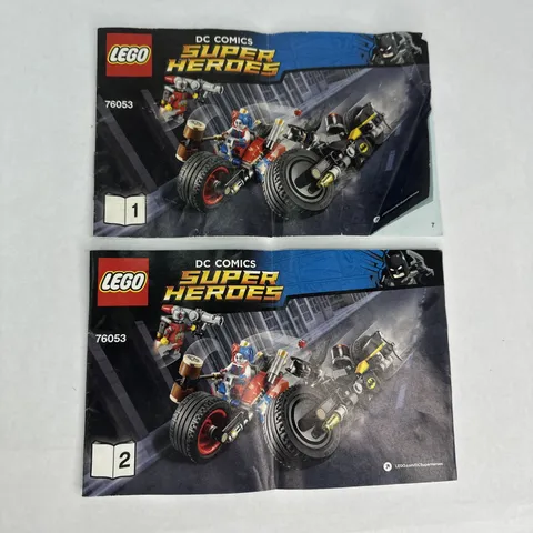 LEGO DC Comics Super Heroes 76053 Instructions Only No Bricks
