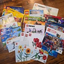 LEGO Pokemon, Fortnite, Harry Potter, Marvel, DC, & MORE! Manual Only FREE SHIP!