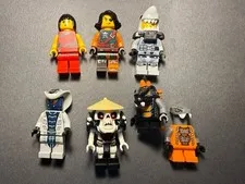 LEGO Ninjago Minifigure Lot Includes Nya Bytar Chokun Shark Army Great White