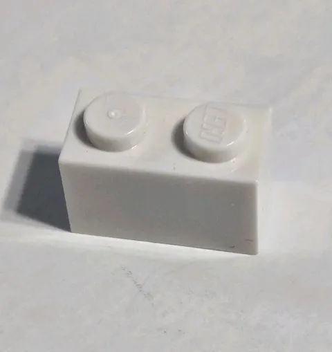 3004 LEGO Parts Brick 1x2 White