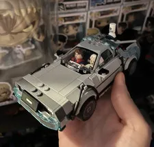 LEGO Back to the Future DeLorean Time Machine 2026 with figs