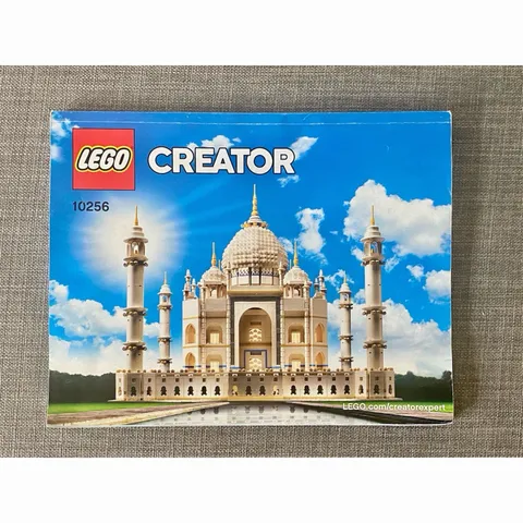 LEGO Creator 10256 Taj Mahal Instruction Manual BOOK ONLY