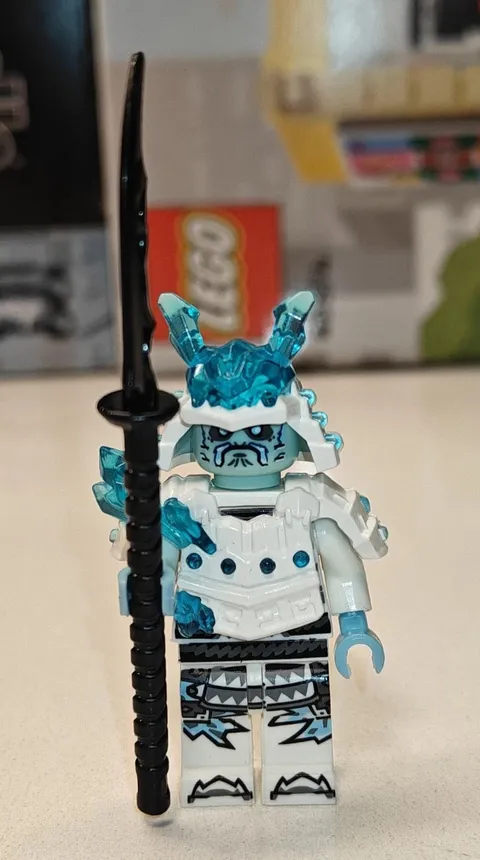 NEW Ninjago Zane Ice Emperor (Vex Head) Custom Lego Minifigure Ninjago 70678
