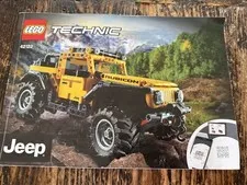 LEGO 42122 Technic Jeep Wrangler Instructions Only Manual Directions